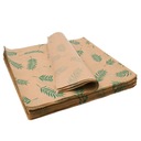 КОРИЧНЕВАЯ БУМАГА ПИЩЕВАЯ ИЗ ПЭ 35х35 СМ 10 КГ ПАЛЬМА