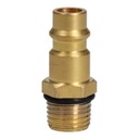 Быстроразъемный разъем, внешняя резьба, латунь 1/4 дюйма, переходник на 960 л/мин.
