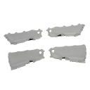 4PCS ВСТАВКА DO ДВЕРІ ВСТАВКА PLYNNIEJSZA ODPORNA NA ZADRAPANIE CC  (17867415822) фото min 8