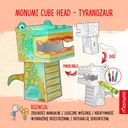 Monumi Sada Cube Head Dino - Tyranosaurus, Brachiosaurus, Velociraptor EAN (GTIN) 5903041013174