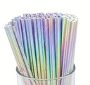 SŁOMKI HOLI OPALIZUJĄCE 25 SZTUK PAPIEROWE EKO PAPIER