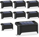 8x Lampa SOLARNA schodowa Ogrodowa LED na Schody Taras SuperLED