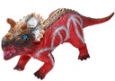 DINOSAURUS GUMOVÝ ZVUK 60CM TRICERATOPS E1268 EMAJ