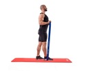 Набор из 4 прочных эспандеров для фитнес-тренировок весом 12-80 кг.