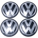 VW TAPACUBOS KAPSLE TAPAS CIEGAS DO DISCOS VOLKSWAGEN 65MM DEKLE 4SZT. JUEGO 