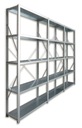 МОДУЛЬНАЯ ПОЛКА МЕТАЛЛИЧЕСКАЯ ОЦИНКОВАННАЯ 195х275х30