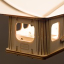 Deku Vzducholoď Závesná lampa dekoratívna drevená Prevažujúcy materiál drevo