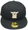 Бейсбольная кепка New Era Star Wars Yoda 59FIFTY 7 3/8