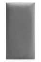 Panel Čalúnená nástenná opierka hlavy mäkká hladká čelová šedá 60x30cm Kód výrobcu GL0280
