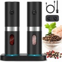 USB ЭЛЕКТРИЧЕСКАЯ МЕЛЬНИЦА ДЛЯ СОЛИ И ПЕРЦА КУХНЯ