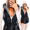 ЖЕНСКИЙ ЖИЛЕТ С РУКАВАМИ В РЕБРУСКУ 2/3