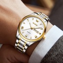 OLEVS 5563 biznis Pánske hodinky Nedeľa Strojček quartzový
