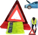 КОМПЛЕКТ ЖИЛЕТА CAR WARNING TRIANGLE APPROVAL