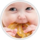 Canpol Silikonowy gryzak dla niemowląt MALINA Kod producenta 51/004
