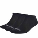 МУЖСКИЕ ХЛОПКОВЫЕ НОСКИ ADIDAS, ЧЕРНЫЕ, 3 ПАКЕТА