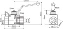 HYDROAKUMULATOR ГИДРАВЛІЧНИЙ 0,32L Z КЛАПАНОМ 1/2″  (17550495313) фото min 6