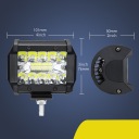 КОМПЛЕКТ 2 ФАР ROBOCZYCH LED (СВІТЛОДІОД) 4″ 60W, ОСВІТЛЕННЯ TERENOWE, DO KOPAREK  (18777944537) фото min 15