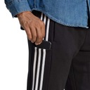 M Spodnie męskie adidas Essentials French Terry Tapered Cuff 3-Stripes czar