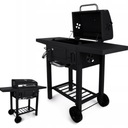 ПРОФЕССИОНАЛЬНЫЙ УГОЛЬНЫЙ САДОВЫЙ ГРИЛЬ + ПОЛКИ + ЗЕПЕЛЬНИК + КРЫШКА + РЕШЕТКА