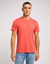 Lee Koszulka Ss Patch Logo Tee Poppy 112349352 3XL