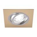 Потолочный точечный светильник бежевый хром D 50W GU10 IP20 ALUM Ideus 03625