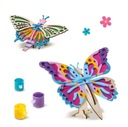 Zdobenie drevených motýľov Vek dieťaťa 5 rokov +