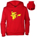 КРАСНАЯ Кофта + КАПЮШОН С УШАМИ GAME HERO PIKA 116/122