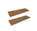 ПОЛКА НАСТЕННАЯ ПОДВЕСНАЯ 65 СМ ДУБ ЛАНСЕЛОТ 2 ШТ.