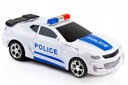 Auto Polícia 2v1 AUTO-ROBOT Svetlá Zvuk LED Vek dieťaťa 3 roky +