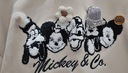 MD krémová béžová voľná mikina Mickey Mouse výšivka | M Dominujúci materiál bavlna