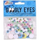 ГЛАЗА ПОДВИЖНЫЕ, САМОКЛЕЯЩИЕСЯ ДЛЯ УКРАШЕНИЯ ТАЛИСАНА, 80 ШТ.