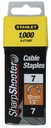 СКОБЫ КАБЕЛЬНЫЕ СКОБЫ C 12MM 1000SZ STANLEY