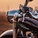 1 ПАРА WYTRZYMALYCH PLASTIKOWYCH КАРТ DO MOTOCYKLI, UNIKALNY ЧОРНИЙ DESIGN  фото 13
