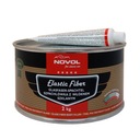 NOVOL ДЛЯ КЛАССИЧЕСКОГО АВТОМОБИЛЯ ЭЛАСТИЧНАЯ ВОЛОКОННАЯ ШПАТЛЕВКА 2кг