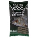 Sensas 3000 Gros Gardons Fine Mouture Noir 1 кг