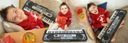 ZESTAW Keyboard Pianino do Nauki Mikrofon Karaoke EAN (GTIN) 59043785734896