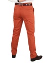 Pánske chino nohavice oranžové HIT CENA W40 L32 Dominujúca farba oranžová