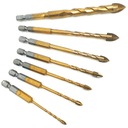 ZESTAW WIERTEŁ DO SZKŁA PŁYTEK CERAMIKI WIERTŁO