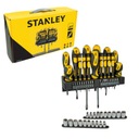 STANLEY ZESTAW WKRĘTAKÓW 57 elementów STHT0-62143