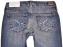 TOMMY HILFIGER spodnie TRINIDAD JEANS _ W26 L34 Stan (wysokość w pasie) średni