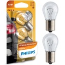 2x PHILIPS P21W BA15s 12 В ЛАМПЫ ВИДЕНИЯ +30%