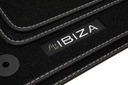 SEAT IBIZA 6J 2008-2017 DYWANIKI PODGUMOWANE