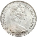 Bahamy. Królowa Elżbieta II (1966 - 2018). 1 dolar 1966 - SREBRO