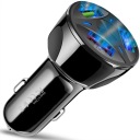 Высокоскоростное автомобильное зарядное устройство 3xUSB QUALCOMM QC 3.0 COANNI