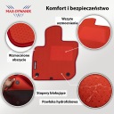 DACIA SANDERO II FL 2018-2024 КИЛИМКИ РЕЗИНА AIR MATS ЧЕРВОНІ  (18769209101) фото min 12