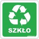 НАКЛЕЙКА на корзинку СТЕКЛЯННАЯ СЕГРЕГАЦИЯ, 15 см