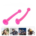 4 SZT. KREATYWNE OZDOBY NA HELMET SILICON PRZYSSAWKI W KSZTALCIE MACKOW DO KASKOW  photo 12