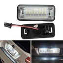 LÁMPARA DIOPARA LUMINOSO LED NUMERU REJESTRACYJNEGO PARA SUBARU FORESTER IMPREZA LEGACY BRZ WRX 