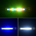 1 ПАРА UNIWERSALNYCH СВІТЛА ДЕННОГО LED (СВІТЛОДІОД) NA WIEWOTR DO АВТОМОБІЛЯ Z КЛЕЄМ  фото 8