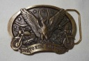 LIVE to RIDE ... CHOPPER WITH EAGLE массивная пряжка булавка пряжка бронза